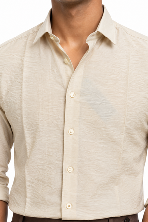 Beige Tissue Shirt