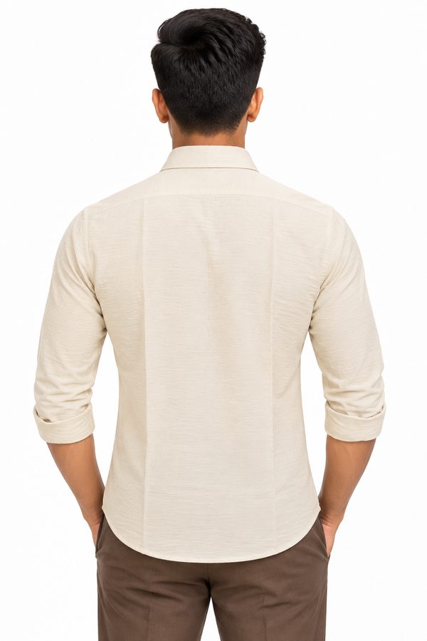 Beige Tissue Shirt