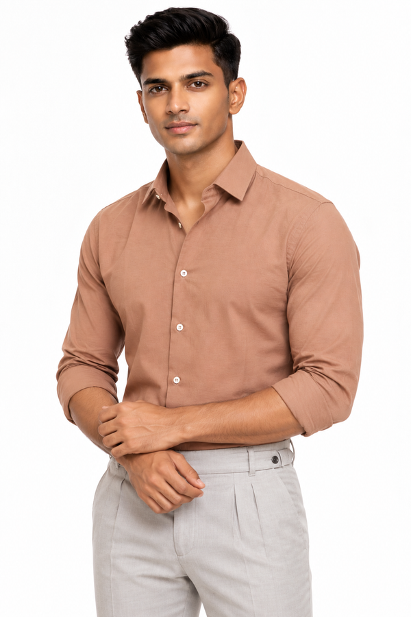 Light Brown Tissue Shirt