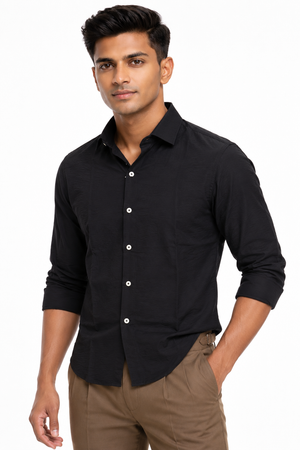 Black Tissue Shirt