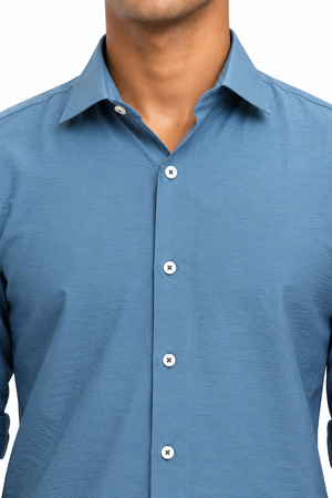 Blue Tissue Shirt