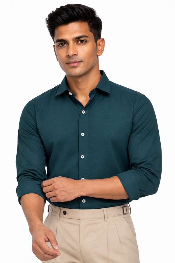 Olive Green Tissue Shirt