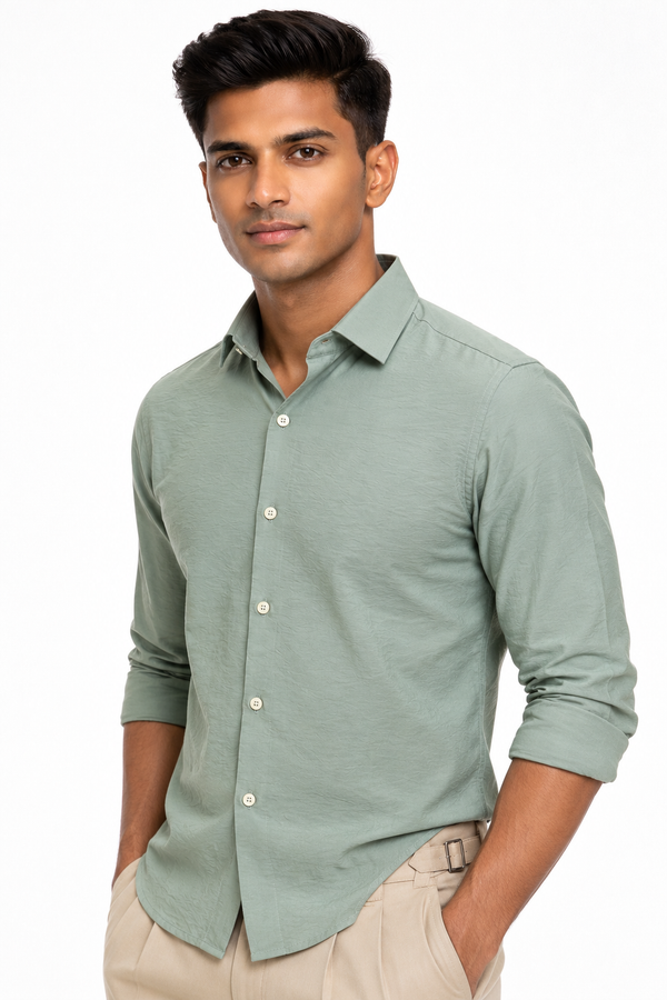 Pastel Green Tissue Shirt