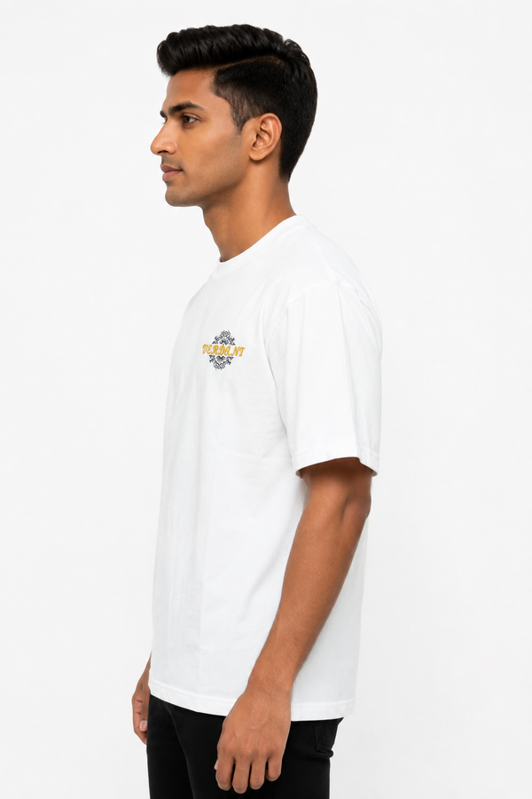 White Drop Shoulder