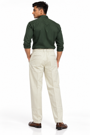 Light Cream Korean Pant