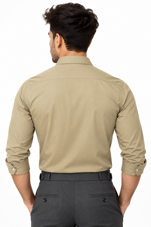 Mustard Plain Shirt