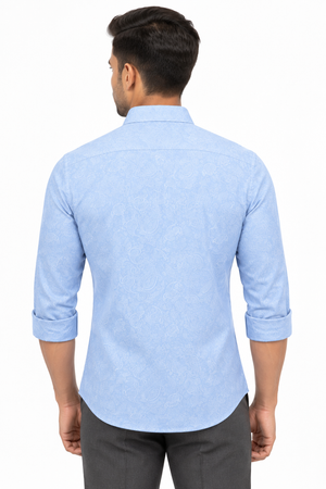Blue Club Wear Shirt