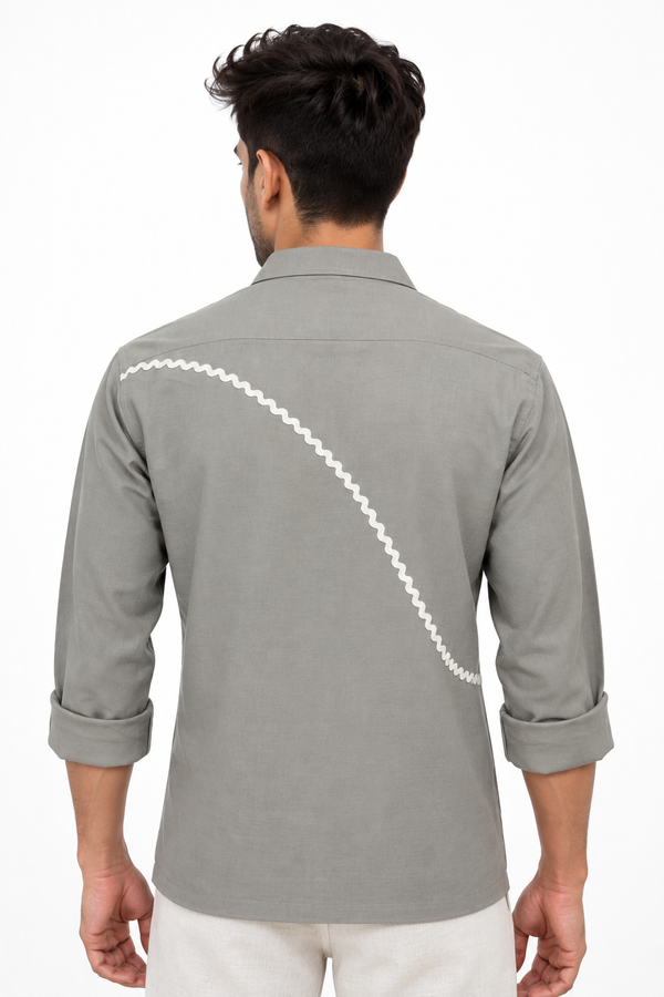 Grey Signature Shirt