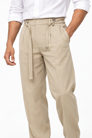 Beige Korean Pant
