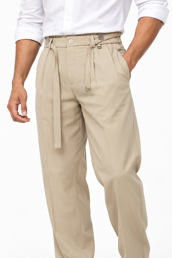 Beige Korean Pant