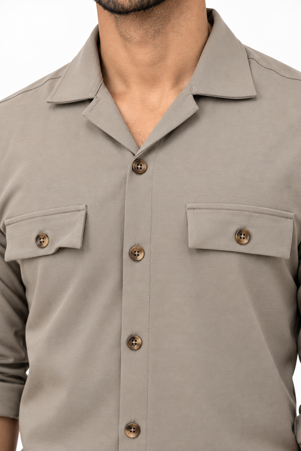 Light Brown Signature Shirt
