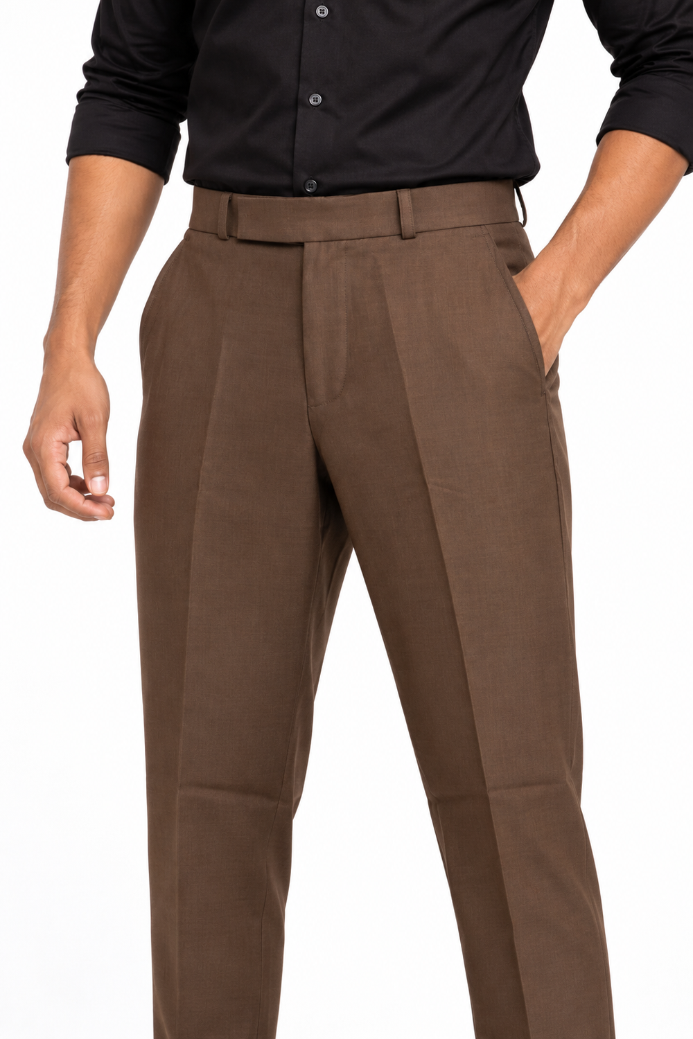 Brown Formal Pant