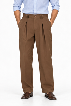 Dark Brown Korean Trouser