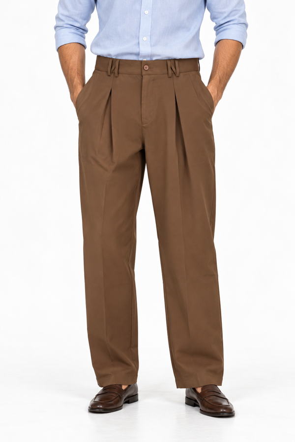 Dark Brown Korean Trouser
