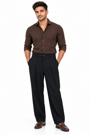 Black Korean Trouser
