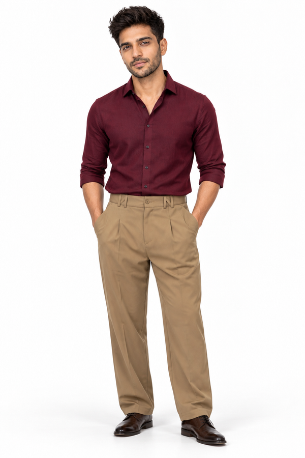 Brown Korean Trouser