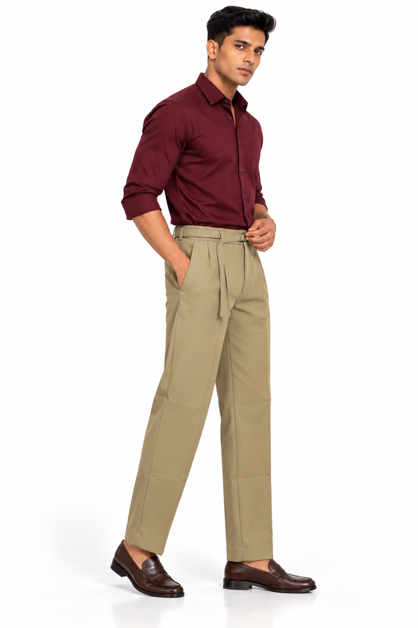 Light Brown Korean Pant