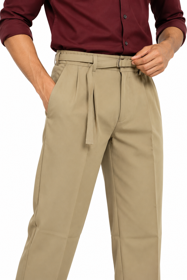 Light Brown Korean Pant