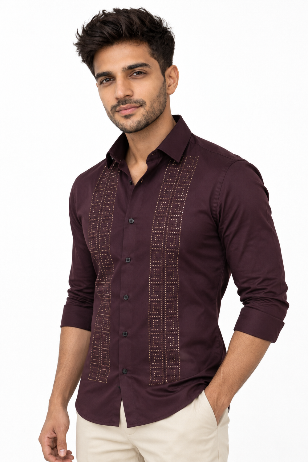 Purple Stone Shirt
