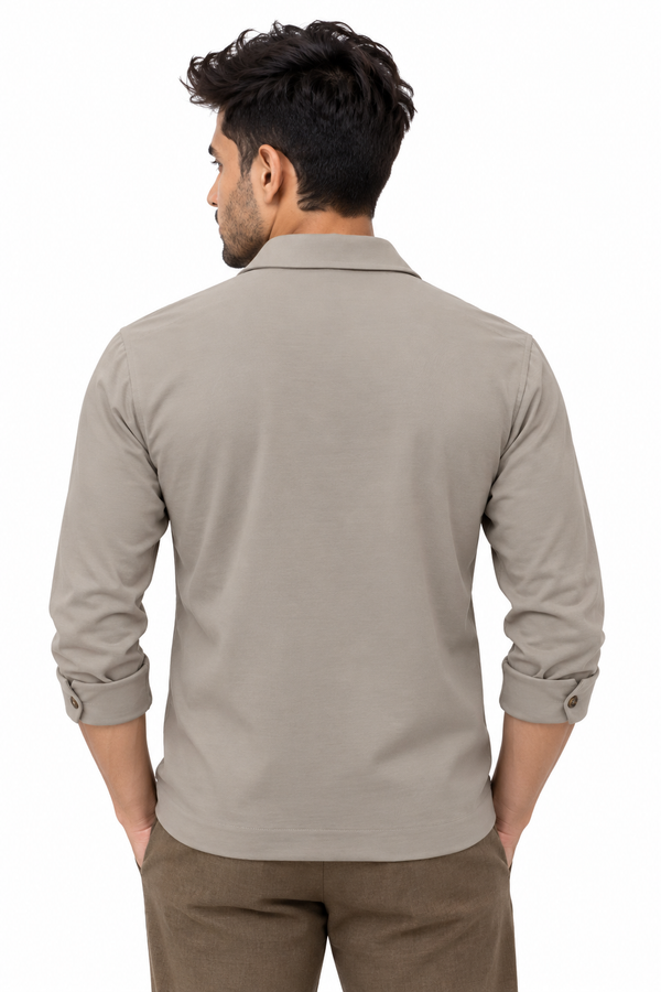 Light Brown Signature Shirt