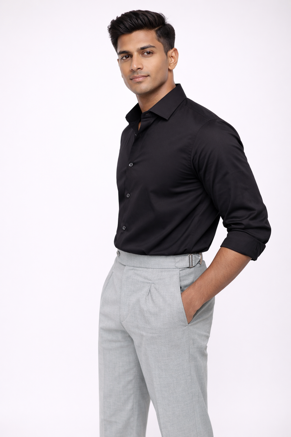 Light Grey Gurkha Pant