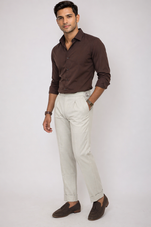 Cream Gurkha Pant