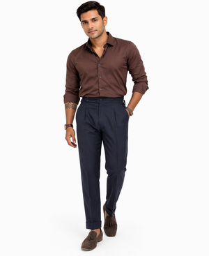 Navy Blue Gurkha Pant