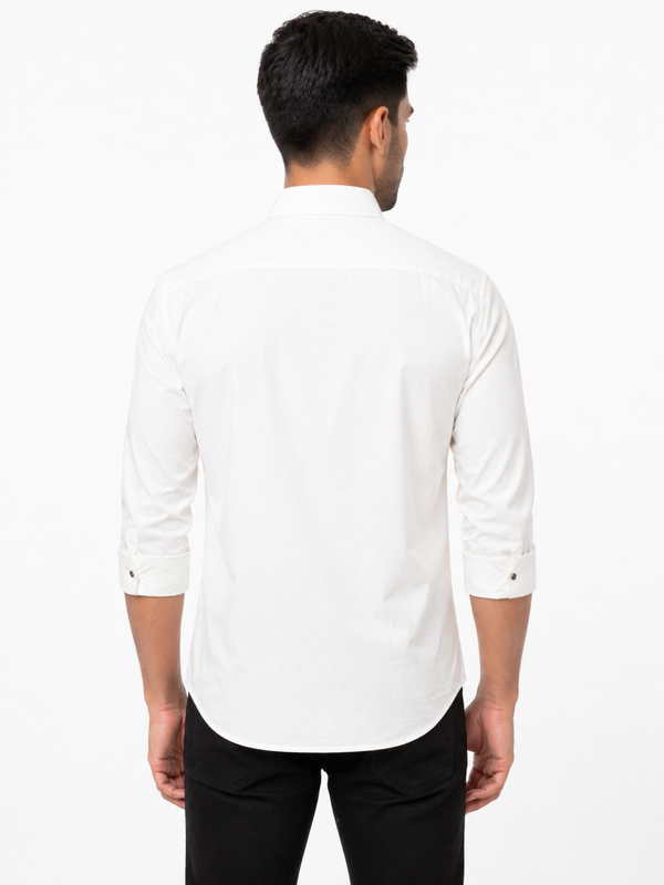White Imported Stone Shirt