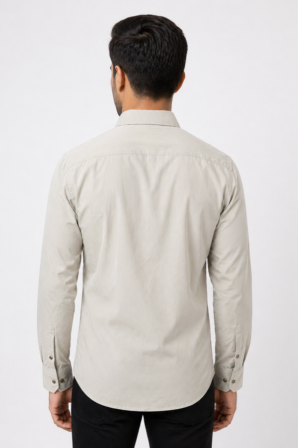 Grey Imported Stone Shirt