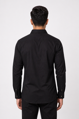 Black Imported  Stone Shirt