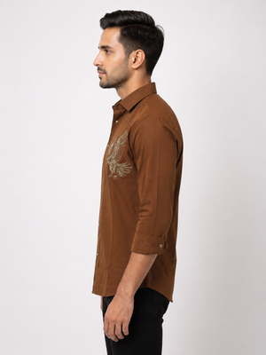 Mustard Imported  Stone Shirt