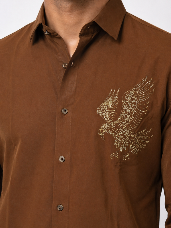 Mustard Imported  Stone Shirt