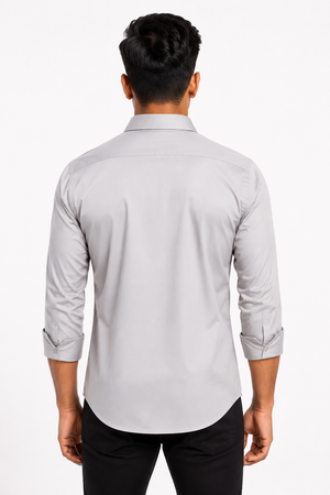 Off White Stitchless Plain Shirt