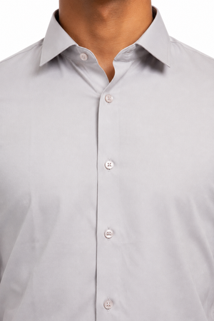 Off White Stitchless Plain Shirt