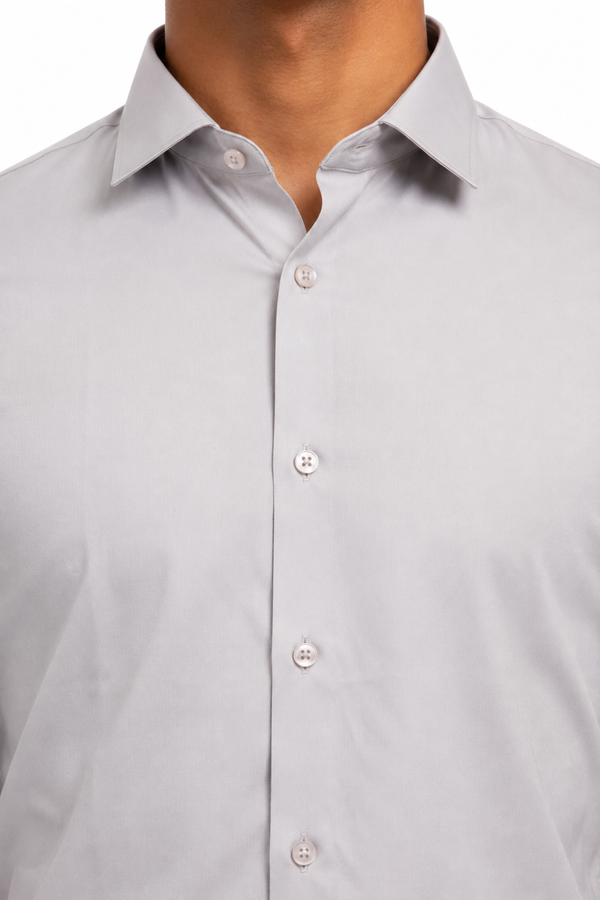 Off White Stitchless Plain Shirt