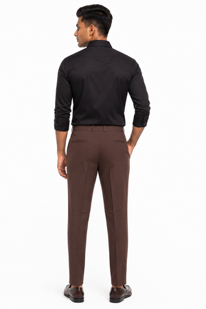 Brown Formal Pant