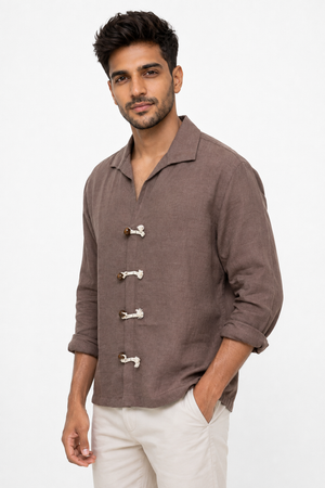 Brown Signature Shirt