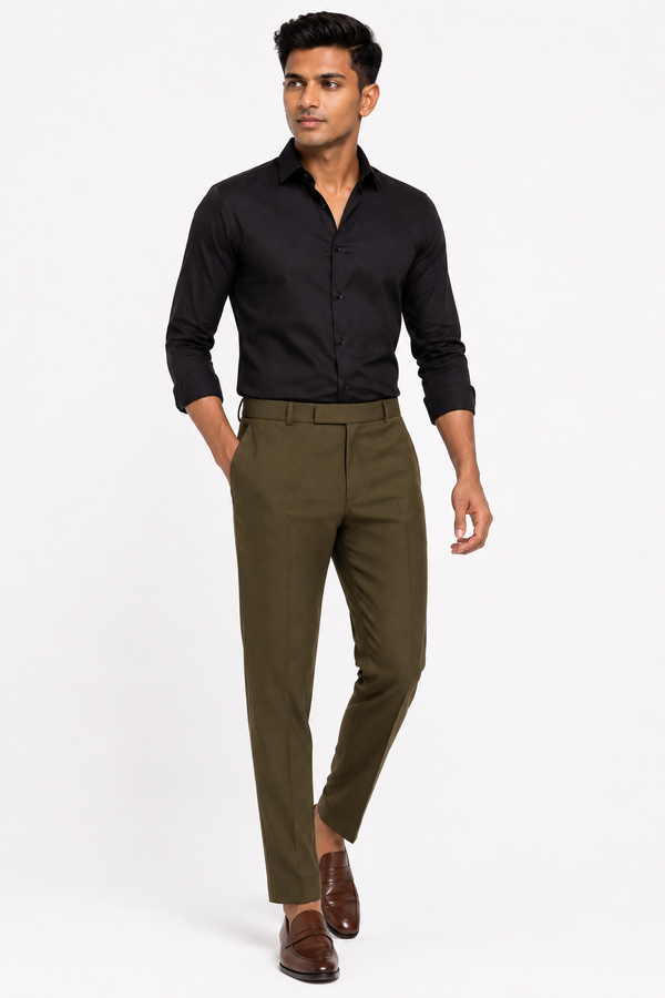 Green Formal Pant