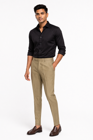 Cream Formal Pant