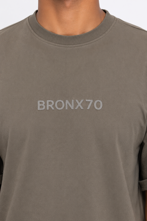 Grey Drop Shoulder
