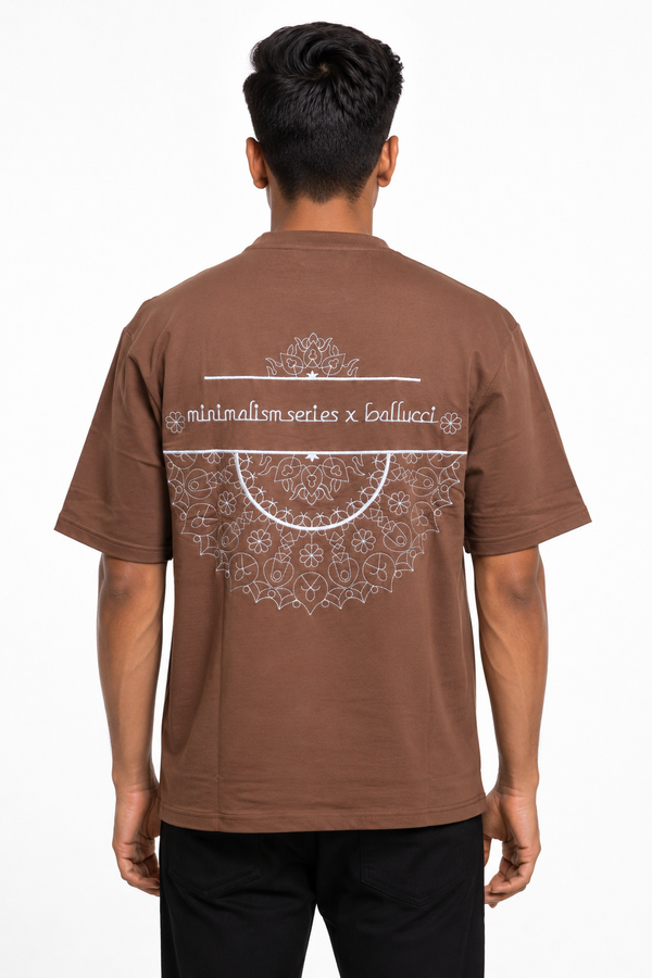 Brown Drop Shoulder