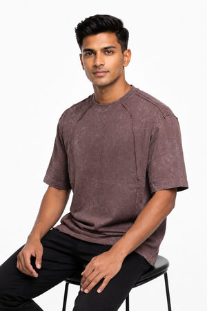 Peach Drop Shoulder