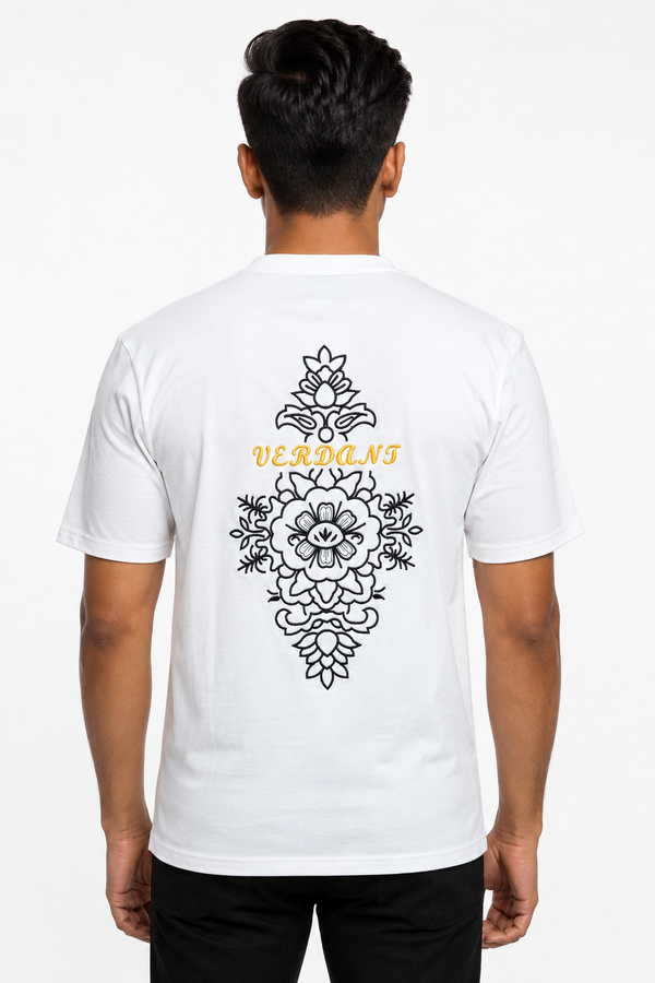 White Drop Shoulder