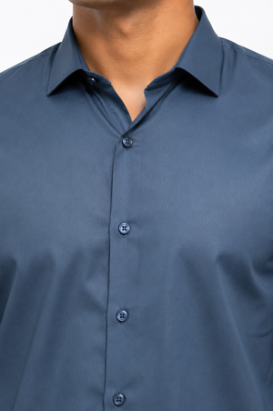 Blue Plain shirt