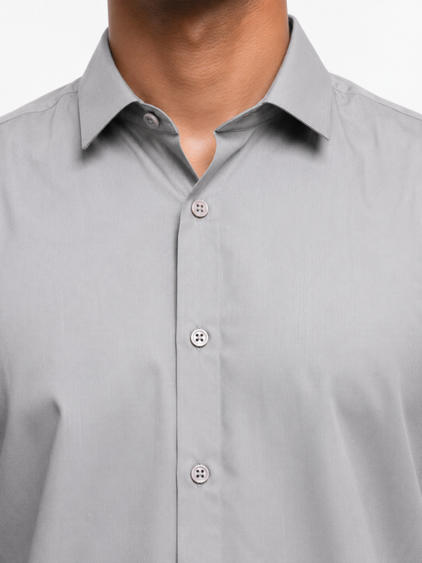 Light Grey Plain shirt