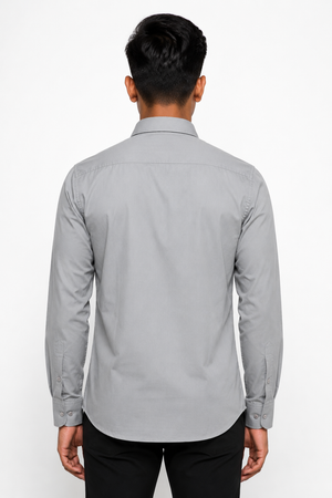 Light Grey Plain shirt