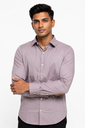 Peach Plain shirt
