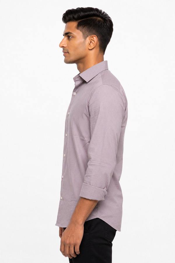 Peach Plain shirt
