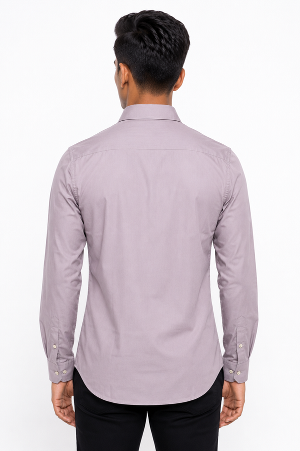 Peach Plain shirt