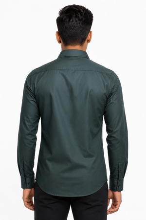 Green Plain shirt